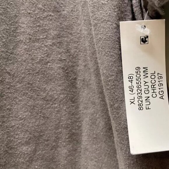 Mushroom Shirt Men's XL Charcoal Gray Super Fun Guy Graphic Logo - Picture 3 of 9